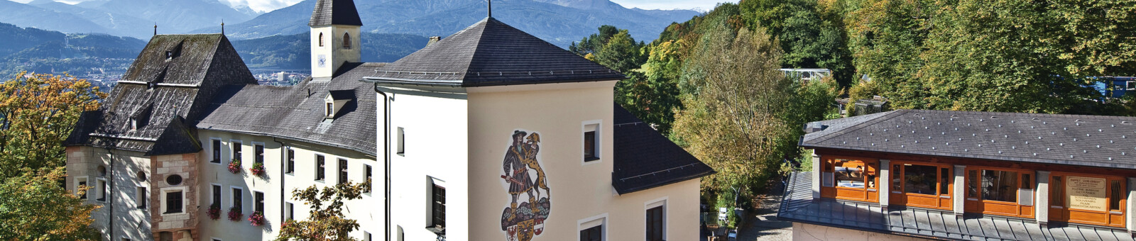     castle Weiherburg near Alpenzoo Innsbruck 